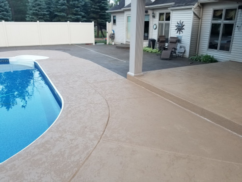 Epoxy Pool Deck Coatings | Lancaster & Buffalo, NY | Buffalo Concrete ...